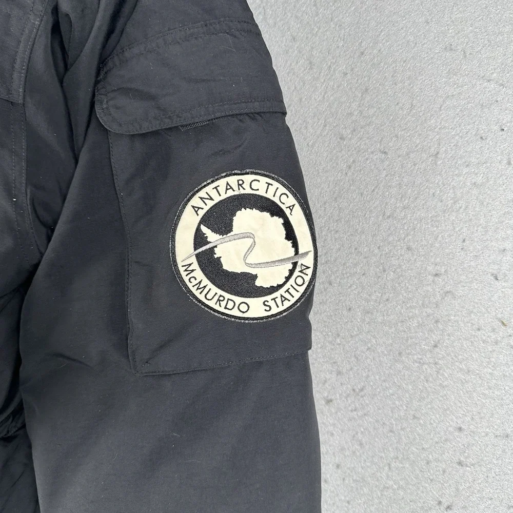 Vintage Y2K The North Face McMurdo Parka Jacket Men's‎ 3XL Black Faux Fur Down